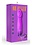 BLUSH NOVELTIES OH MY GEM CHARM RECHARGEABLE SILICONE VIBE AMETHYST