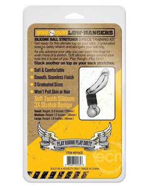 Boneyard BONEYARD LOW HANGERS 3PC SILICONE BALL STRETCHERS