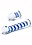 GLAS GLAS SWIRLY DILDO & PLUG SET CLEAR/BLUE