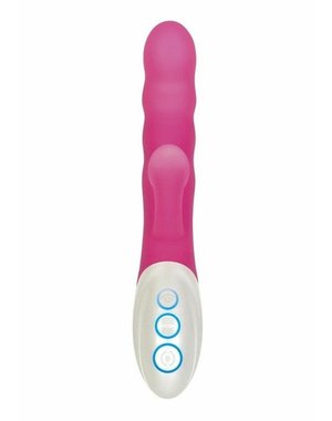 EVOLVED NOVELTIES INSTANT-O RECHARGEABLE G-SPOT VIBRATOR WITH CLITORAL SUCTION