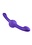 EVOLVED NOVELTIES OUR GYRO VIBE RECHARGEABLE SILICONE DUAL ENDED PURPLE VIBRATOR