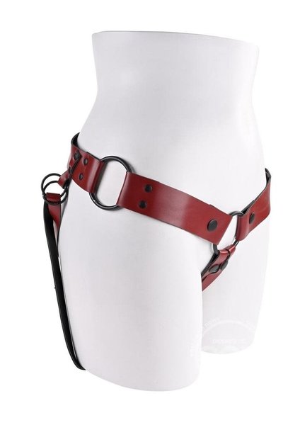 SPORTSHEETS SPORTSHEETS SAFFRON MONTE STRAP ON HARNESS