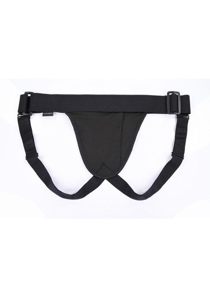 SPORTSHEETS EM EX FIT HARNESS JOCK GRAY ONE SIZE