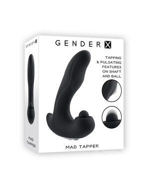 GENDER X GENDER X MAD TAPPER RECHARGEABLE SILICONE VIBRATOR
