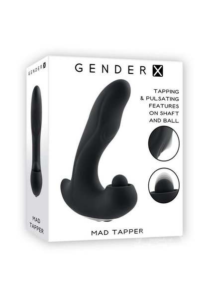 GENDER X GENDER X MAD TAPPER RECHARGEABLE SILICONE VIBRATOR