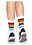LEG AVENUE PRIDE CREW SOCKS O/S