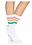LEG AVENUE PRIDE CREW SOCKS O/S