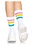 LEG AVENUE PRIDE CREW SOCKS O/S