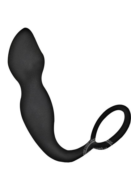 NASSTOYS ANAL ESE COLLECTION BLACK BUTTPLUG COCK RING