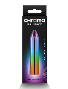 NASSTOYS CHROMA RAINBOW RECHARGEABLE MEDIUM VIBRATOR