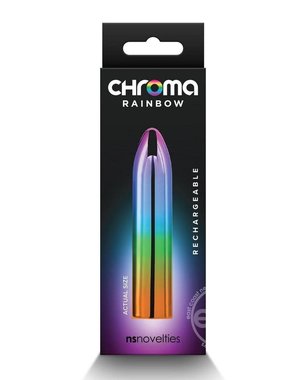 NASSTOYS CHROMA RAINBOW RECHARGEABLE MEDIUM VIBRATOR