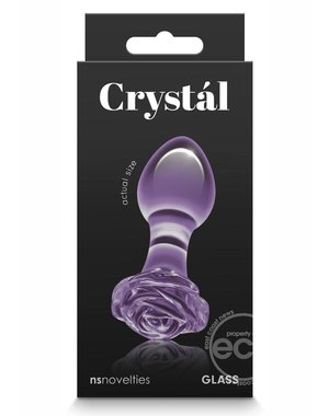 NS Novelties CRYSTAL PREMIUM GLASS ROSE PROBE