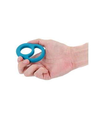 Renegade RENEGADE CRADLE SILICONE COCK RING TEAL