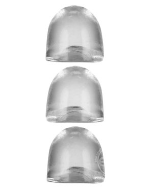 OXBALLS OXBALLS COCKSHEATHADJUSTFIT INSERTS 3PK CLEAR