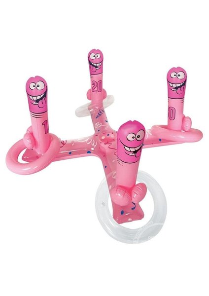 Ozze Creations INFLATABLE PECKER RING TOSS GAME