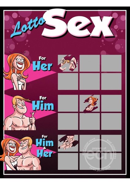 Ozze Creations LOTTO SEX SCRATCHER GAME