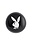 PLAYBOY TUX METAL ANAL PLUG BLACK