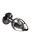 PLAYBOY TUX METAL ANAL PLUG BLACK