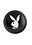 PLAYBOY TUX METAL ANAL PLUG BLACK