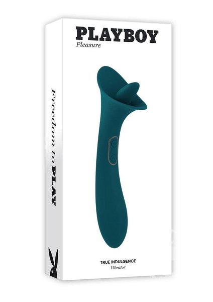 PLAYBOY TRUE INDULGENCE RECHARGEABLE SILICONE VIBRATOR