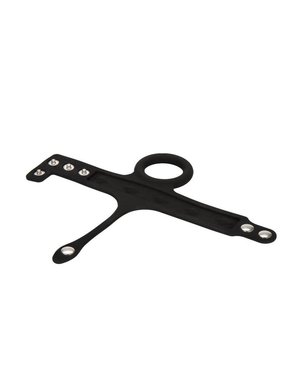 CalExotics SILICONE TRI SNAP BALL SPREADER COCK RING