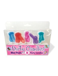 Little Genie Productions CANDY PRINTS DIRTY PENIS CANDLES