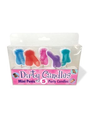 Little Genie Productions CANDY PRINTS DIRTY PENIS CANDLES
