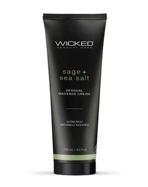 WICKED WICKED SENSUAL MASSAGE CREAM SAGE & SEA SALT