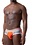 NASTY PIG NASTY PIG XPOSED CLASSIC BRIEF FLAME ORANGE/WOLF GREY