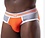 NASTY PIG NASTY PIG XPOSED CLASSIC BRIEF FLAME ORANGE/WOLF GREY
