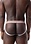 NASTY PIG NASTY PIG XPOSED JOCK STRAP FLAME ORANGE/WOLF GREY