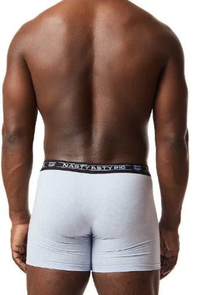 NASTY PIG NASTY PIG LAUNCH BOXER BRIEF LIGHT HEATHER BLUE