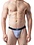 NASTY PIG NASTY PIG LAUNCH THONG LIGHT HEATHER BLUE