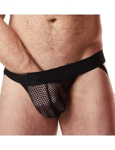 NASTY PIG NASTY PIG OPEN ACCESS JOCK STRAP BLACK