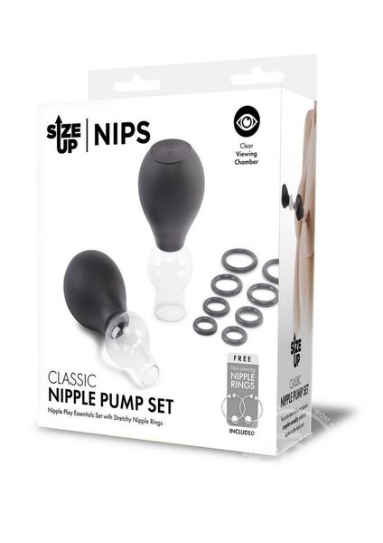 Xgen Products SIZE UP CLASSIC NIPPLE PUMP SET