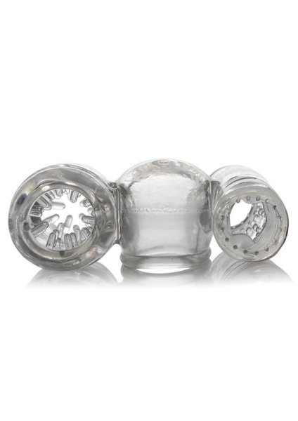 XR Brands WAND ESSENTIALS TWIN TURBO STROKERS ATTACHMENT