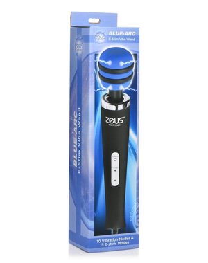 XR Brands ZEUS ELECTROSEX E-STIM VIBRATING SILICONE WAND MASSAGER