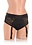 STRAP U STRAP U LACED SEDUCTRESS LACE CROTCHLESS PANTY HARNESS WITH GARTER STRAPS