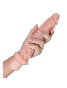 BLUSH NOVELTIES DR SKIN SILICONE RICHARD VIBRATING DILDO 9"