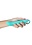 BLUSH NOVELTIES ARIA FLIRTY AF SILICONE VIBRATOR TEAL