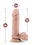 DR SKIN DR SKIN SILICONE DR BECKHAM RECHARGEABLE THUMPING DILDO 7" VANILLA