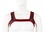 EVEREST TRADING COMPANY LLC NEOPRENE SPORTS BULLDOG HARNESS RED PIPING