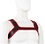 EVEREST TRADING COMPANY LLC NEOPRENE SPORTS BULLDOG HARNESS RED PIPING