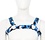 EVEREST TRADING COMPANY LLC NEOPRENE BULLDOG HARNESS BLUE CAMEO