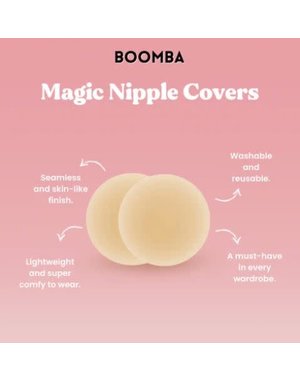 BOOMBA BOOMBA MAGIC NIPPLE COVERS WITH ADHESIVE