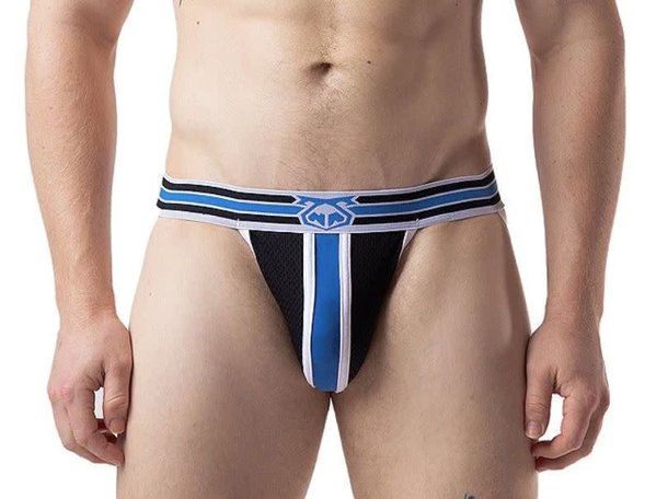 NASTY PIG NASTY PIG XPOSED JOCK STRAP CHELSEA BLUE/BLACK