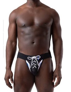 NASTY PIG NASTY PIG ALLIANCE JOCK STRAP BLACK/CHELSEA BLUE