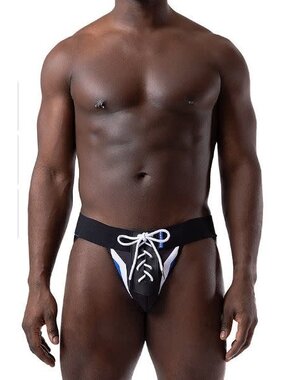 NASTY PIG NASTY PIG ALLIANCE JOCK STRAP BLACK/CHELSEA BLUE