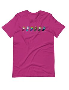 SWISH EMBASSY SWISH EMBASSY 'TOGETHER WE RISE" T-SHIRT BERRY