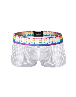 AUSSIEBUM AUSSIEBUM PRIDE MESH SQUARE CUT BRIEFS
